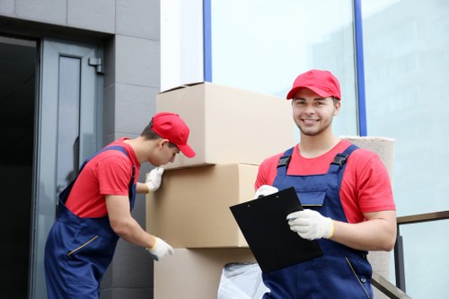 Business inventory stored safely in Cricklewood self storage