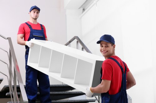 Organised office storage units in Cricklewood workplace