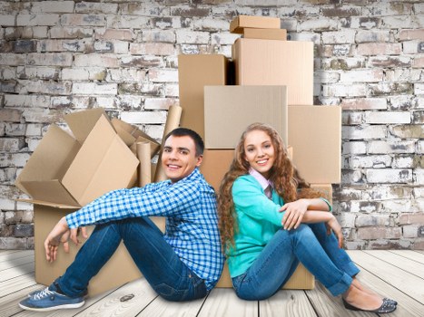 Professional local removals service in Cricklewood with moving van