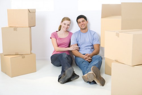 A clean and organized storage space supporting Cricklewood residents