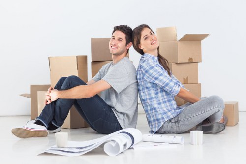 Moving van access and parking in Cricklewood