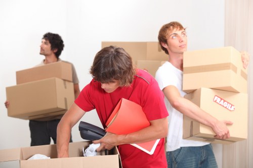 Organised commercial storage for local companies and offices