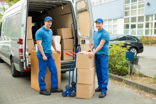 Fragile item packing for house removals