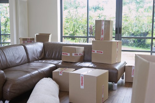 Planning a flat move in Cricklewood with labels and packing supplies
