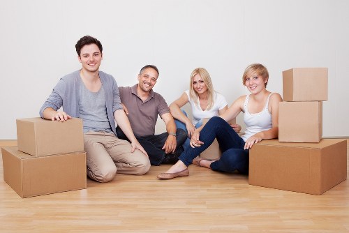 Professional team preparing an office removals schedule in Cricklewood